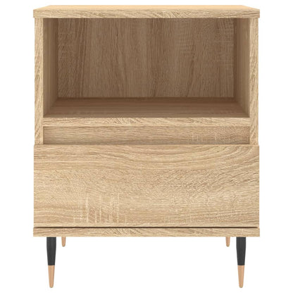 Bedside Cabinets 2 pcs Sonoma Oak 40x35x50 cm Engineered Wood