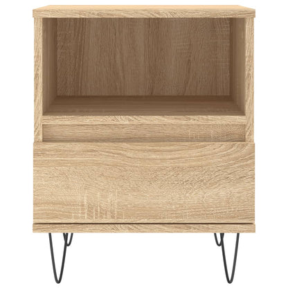 Bedside Cabinets 2 pcs Sonoma Oak 40x35x50 cm Engineered Wood