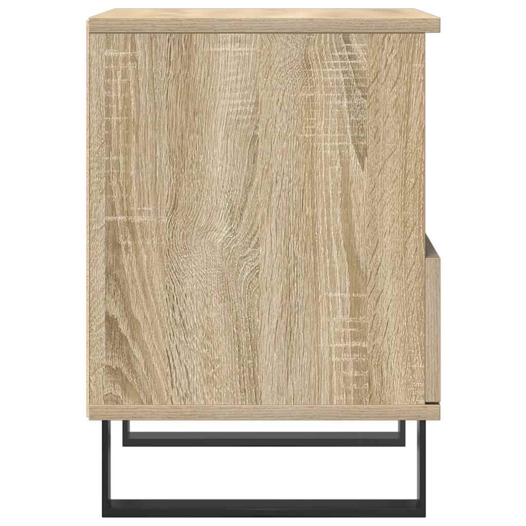 Bedside Cabinets 2 pcs Sonoma Oak 40x35x50 cm Engineered Wood