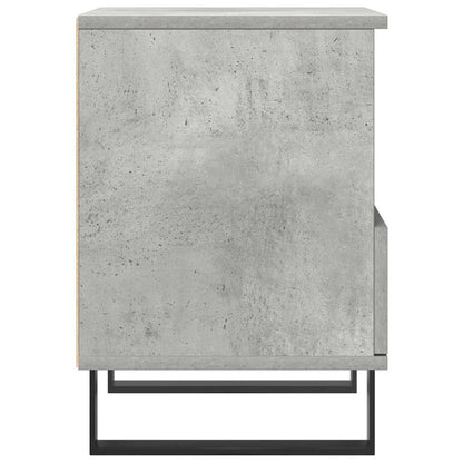 Bedside Cabinets 2 pcs Concrete Grey 40x35x50 cm Engineered Wood