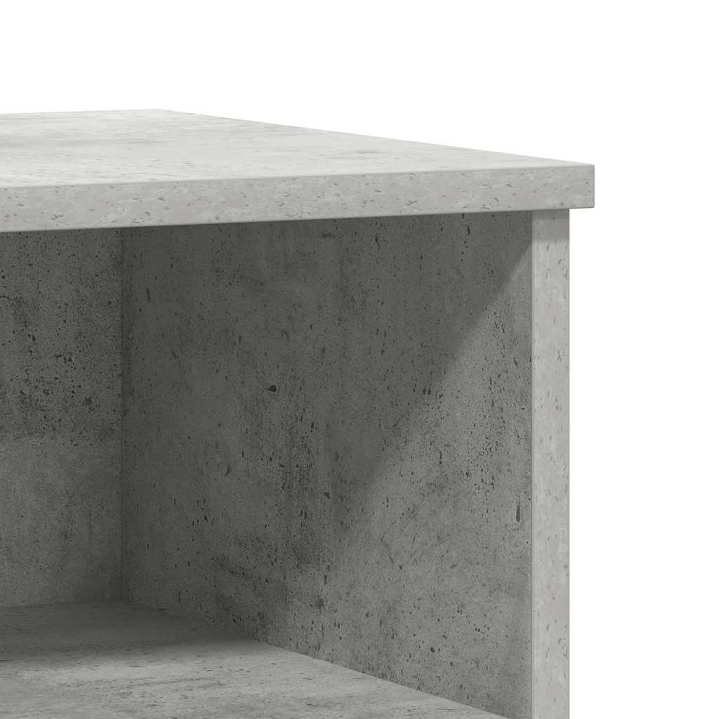 Bedside Cabinets 2 pcs Concrete Grey 40x35x50 cm Engineered Wood