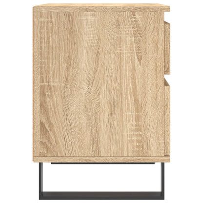 Bedside Cabinets 2 pcs Sonoma Oak 40x35x50 cm Engineered Wood