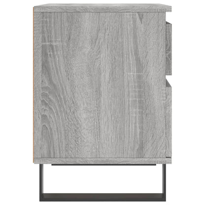 Bedside Cabinets 2 pcs Grey Sonoma 40x35x50 cm Engineered Wood