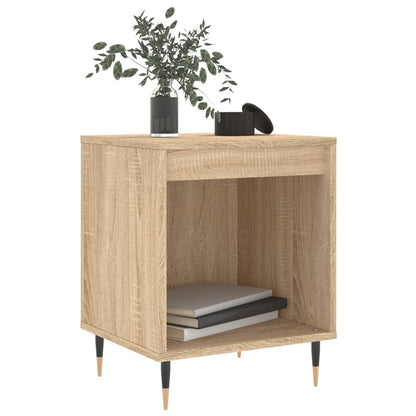 Bedside Cabinets 2 pcs Sonoma Oak 40x35x50 cm Engineered Wood