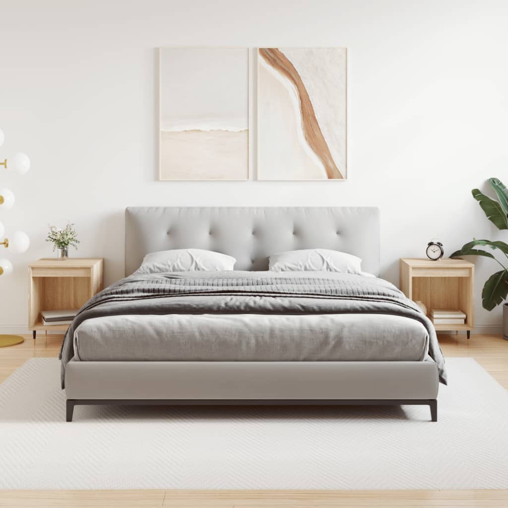 Bedside Cabinets 2 pcs Sonoma Oak 40x35x50 cm Engineered Wood