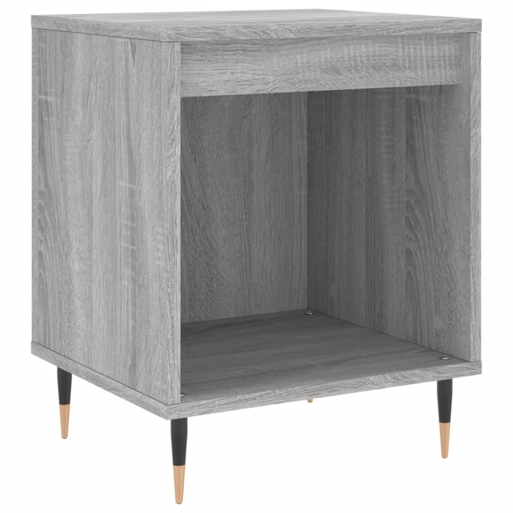 Bedside Cabinets 2 pcs Grey Sonoma 40x35x50 cm Engineered Wood