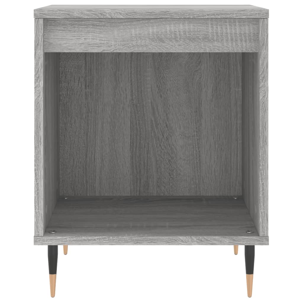 Bedside Cabinets 2 pcs Grey Sonoma 40x35x50 cm Engineered Wood
