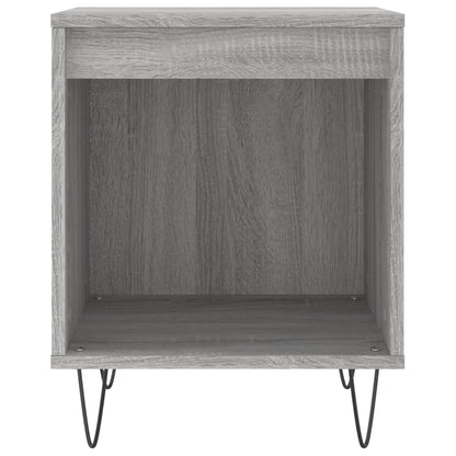 Bedside Cabinets 2 pcs Grey Sonoma 40x35x50 cm Engineered Wood