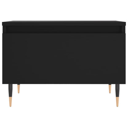 Coffee Tables 2 pcs Black 50x46x35 cm Engineered Wood