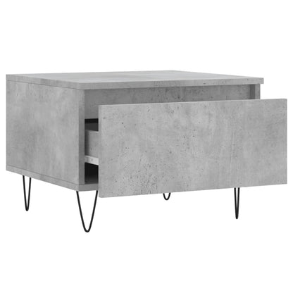 Coffee Tables 2 pcs Concrete Grey 50x46x35 cm Engineered Wood