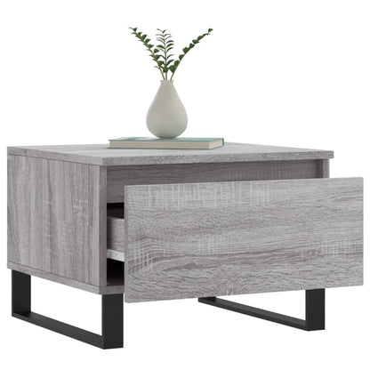Coffee Tables 2 pcs Grey Sonoma 50x46x35 cm Engineered Wood
