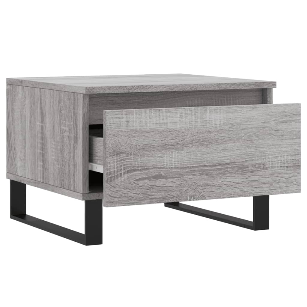 Coffee Tables 2 pcs Grey Sonoma 50x46x35 cm Engineered Wood