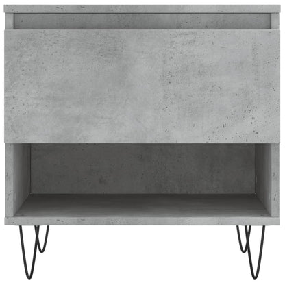 Coffee Tables 2 pcs Concrete Grey 50x46x50 cm Engineered Wood