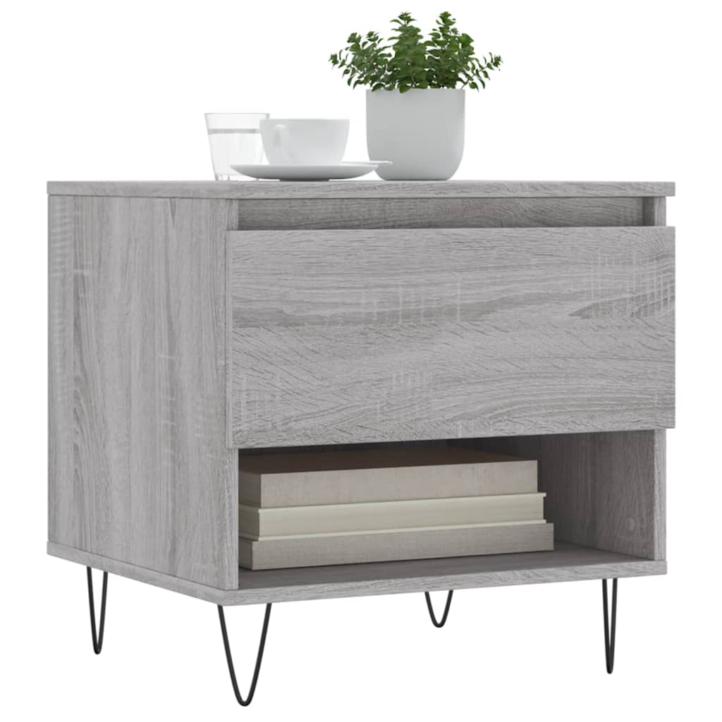 Coffee Tables 2 pcs Grey Sonoma 50x46x50 cm Engineered Wood