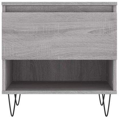 Coffee Tables 2 pcs Grey Sonoma 50x46x50 cm Engineered Wood