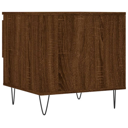 Coffee Tables 2 pcs Brown Oak 50x46x50 cm Engineered Wood