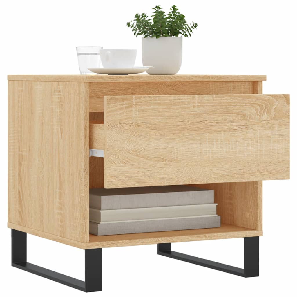 Coffee Tables 2 pcs Sonoma Oak 50x46x50 cm Engineered Wood