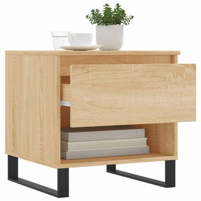 Coffee Tables 2 pcs Sonoma Oak 50x46x50 cm Engineered Wood