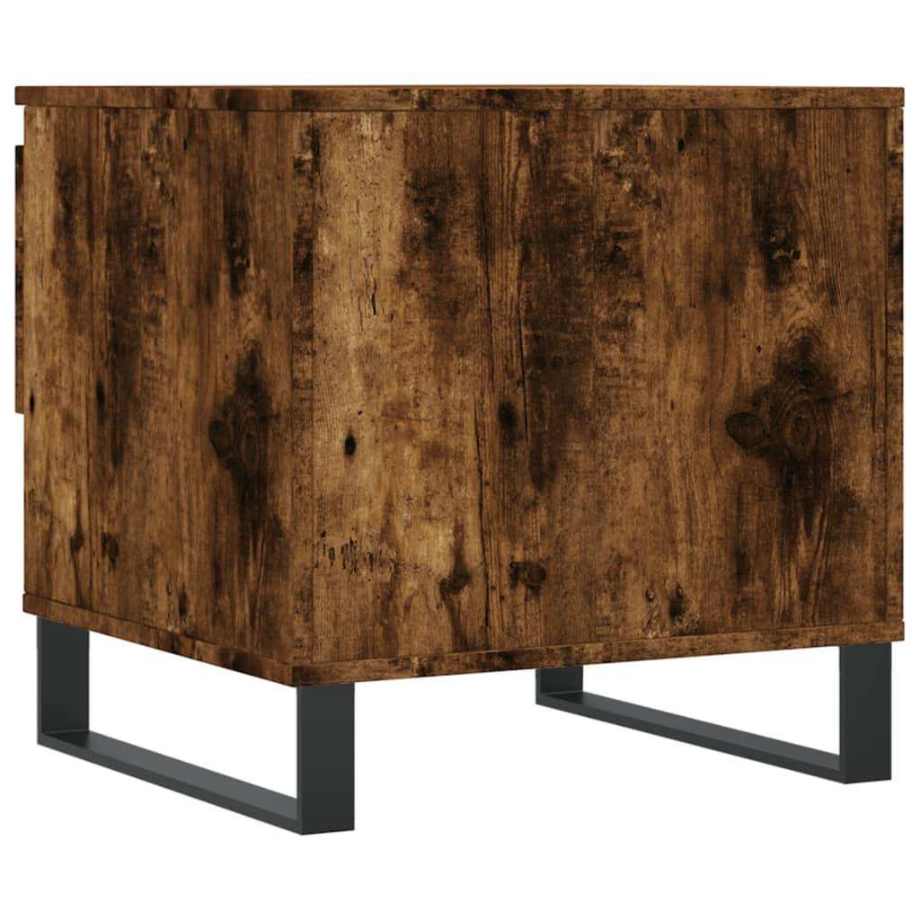 Coffee Tables 2 pcs Smoked Oak 50x46x50 cm Engineered Wood