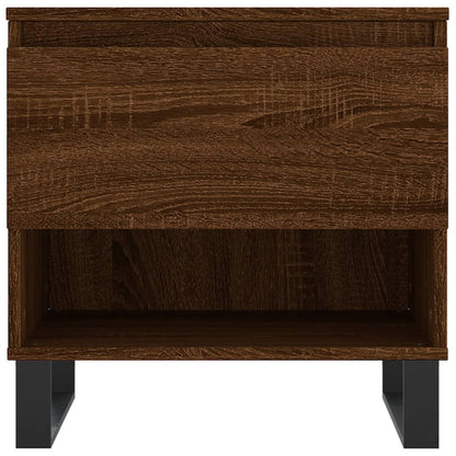 Coffee Tables 2 pcs Brown Oak 50x46x50 cm Engineered Wood