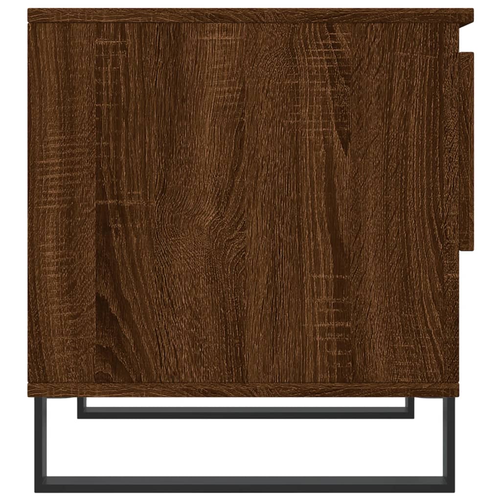 Coffee Tables 2 pcs Brown Oak 50x46x50 cm Engineered Wood