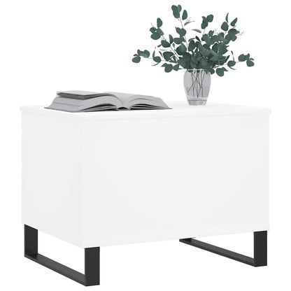 Coffee Table White 60x44.5x45 cm Engineered Wood