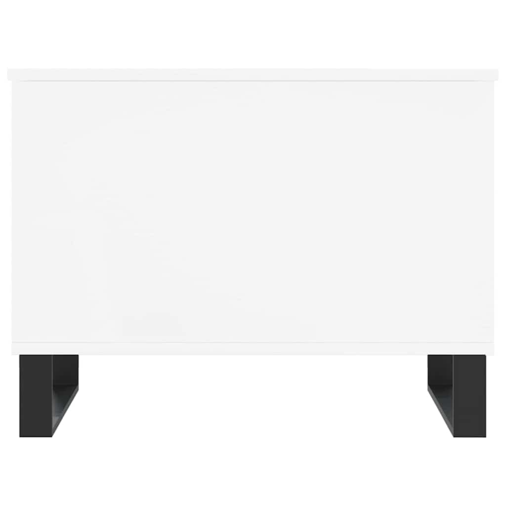 Coffee Table White 60x44.5x45 cm Engineered Wood