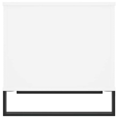 Coffee Table White 60x44.5x45 cm Engineered Wood