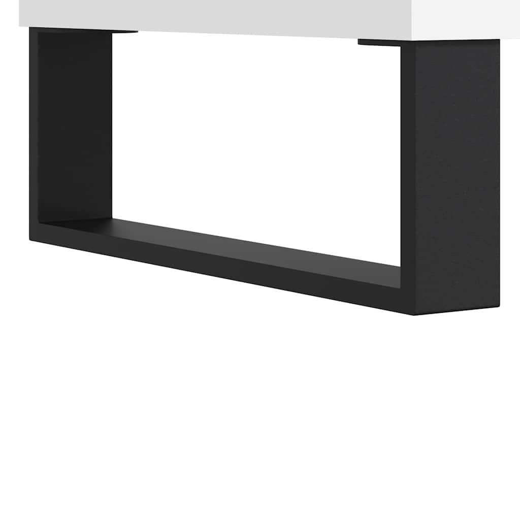 Coffee Table White 60x44.5x45 cm Engineered Wood