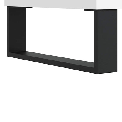 Coffee Table White 60x44.5x45 cm Engineered Wood
