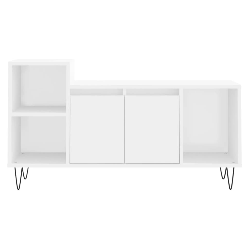 TV Cabinet White 100x35x55 cm Engineered Wood