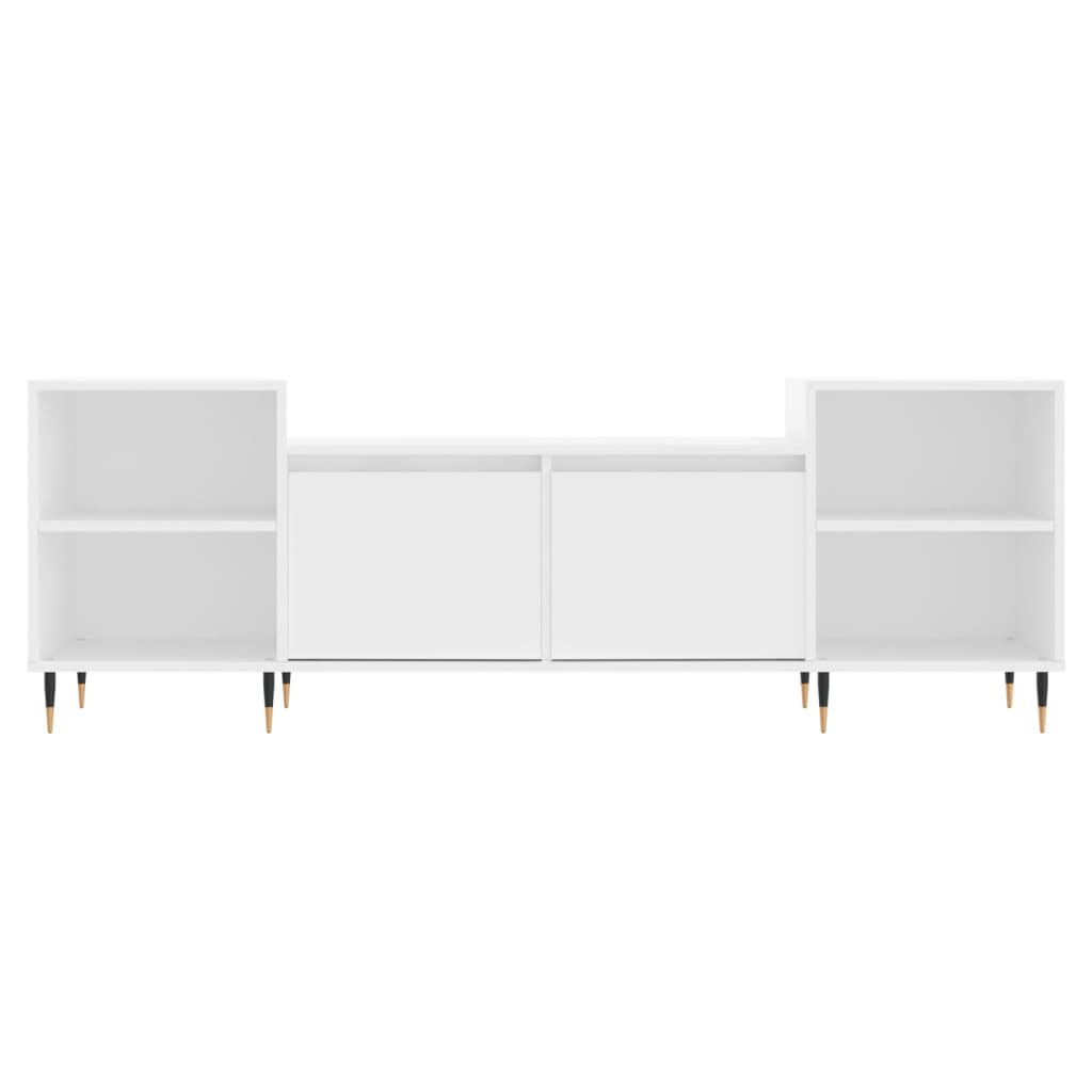 TV Cabinet White 160x35x55 cm Engineered Wood