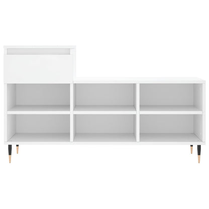 Shoe Cabinet White 102x36x60 cm Engineered Wood
