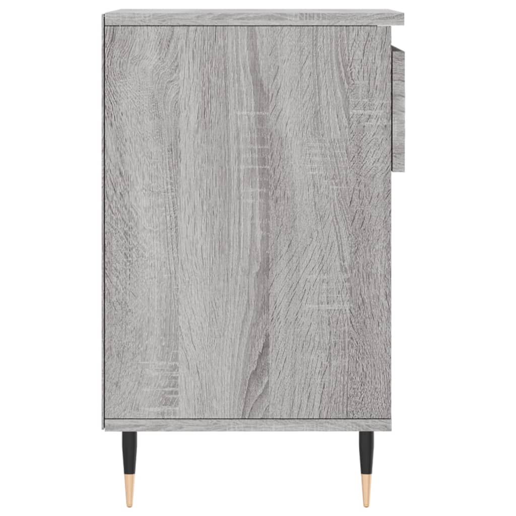 Shoe Cabinet Grey Sonoma 102x36x60 cm Engineered Wood