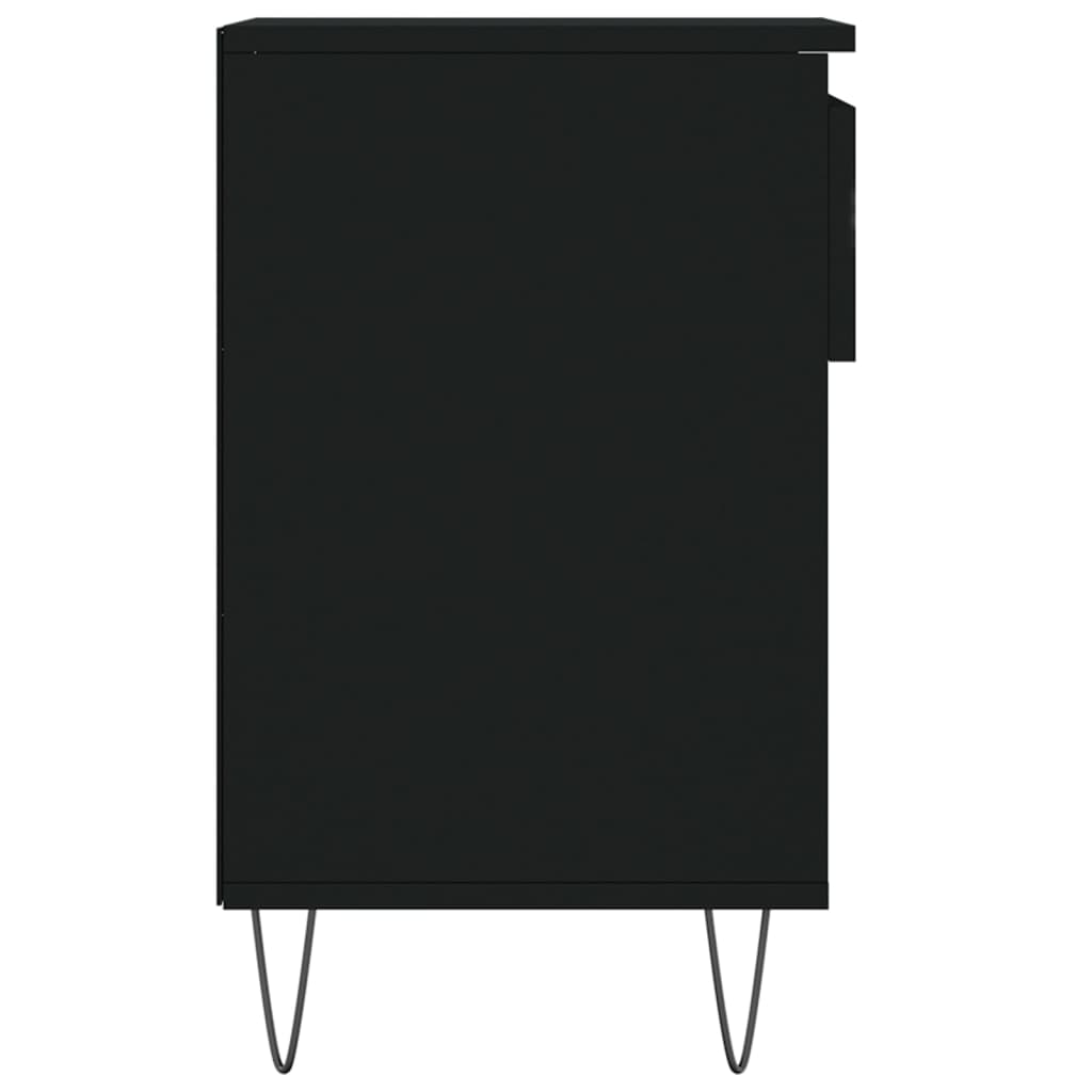 Shoe Cabinet Black 102x36x60 cm Engineered Wood