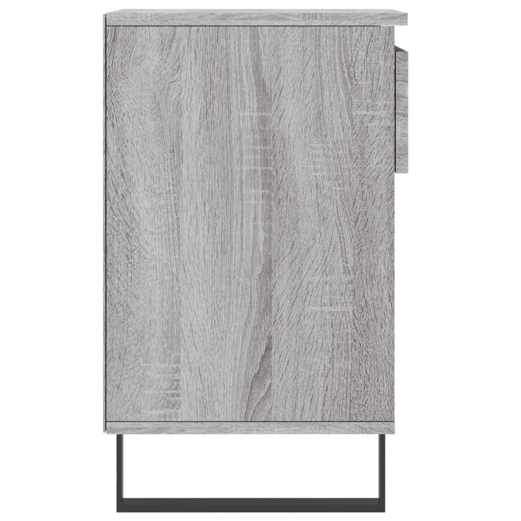 Shoe Cabinet Grey Sonoma 102x36x60 cm Engineered Wood