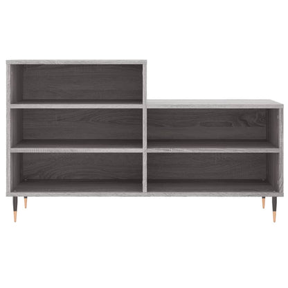 Shoe Cabinet Grey Sonoma 102x36x60 cm Engineered Wood