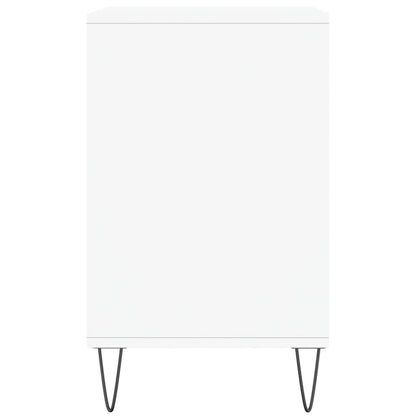 Shoe Cabinet High Gloss White 102x36x60 cm Engineered Wood