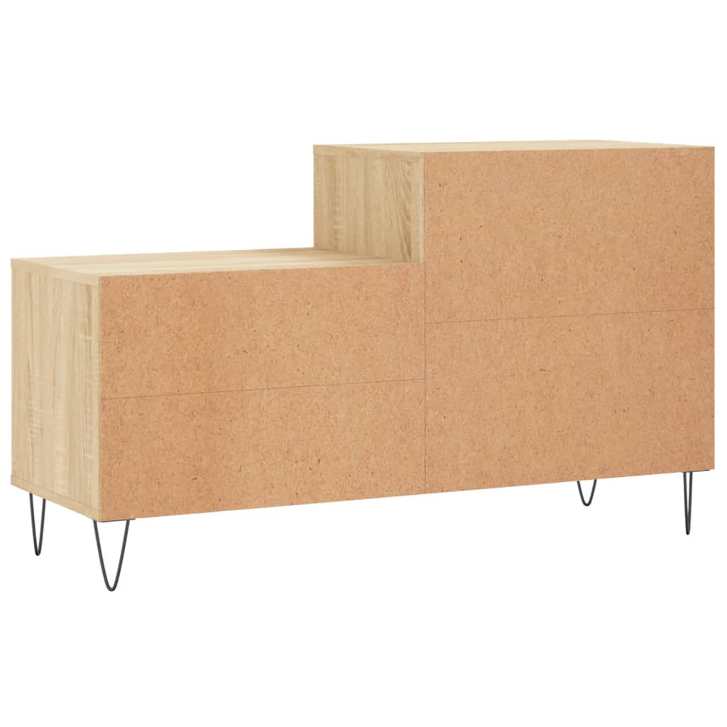 Shoe Cabinet Sonoma Oak 102x36x60 cm Engineered Wood