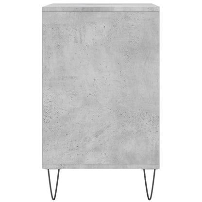 Shoe Cabinet Concrete Grey 102x36x60 cm Engineered Wood