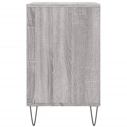 Shoe Cabinet Grey Sonoma 102x36x60 cm Engineered Wood