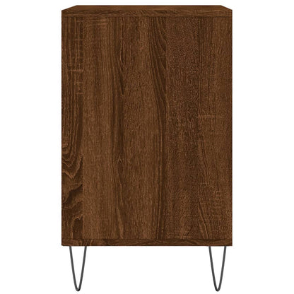 Shoe Cabinet Brown Oak 102x36x60 cm Engineered Wood