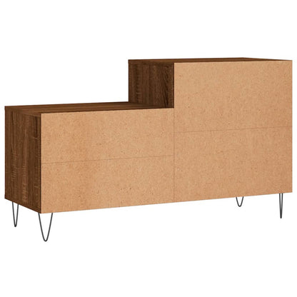 Shoe Cabinet Brown Oak 102x36x60 cm Engineered Wood