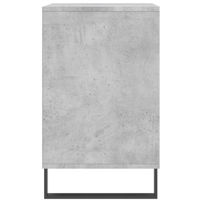Shoe Cabinet Concrete Grey 102x36x60 cm Engineered Wood