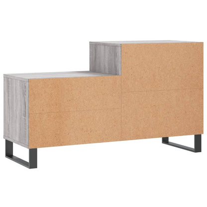 Shoe Cabinet Grey Sonoma 102x36x60 cm Engineered Wood