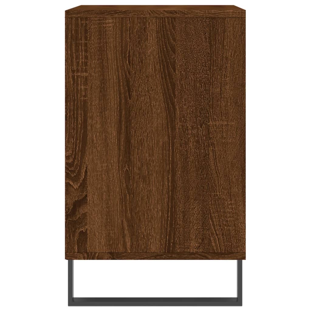 Shoe Cabinet Brown Oak 102x36x60 cm Engineered Wood