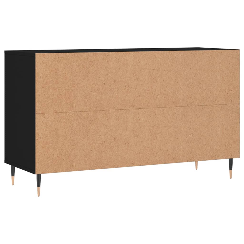 Shoe Cabinet Black 102x36x60 cm Engineered Wood