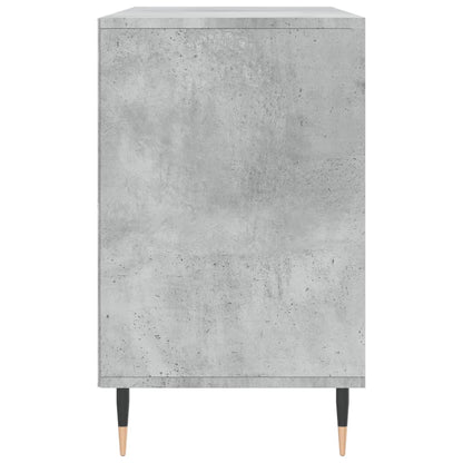 Shoe Cabinet Concrete Grey 102x36x60 cm Engineered Wood