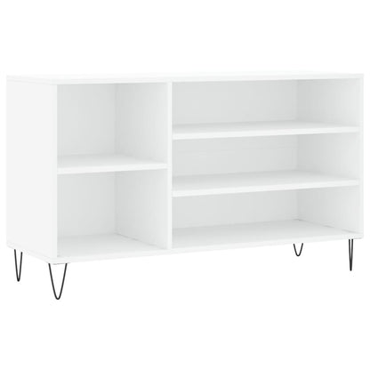 Shoe Cabinet White 102x36x60 cm Engineered Wood