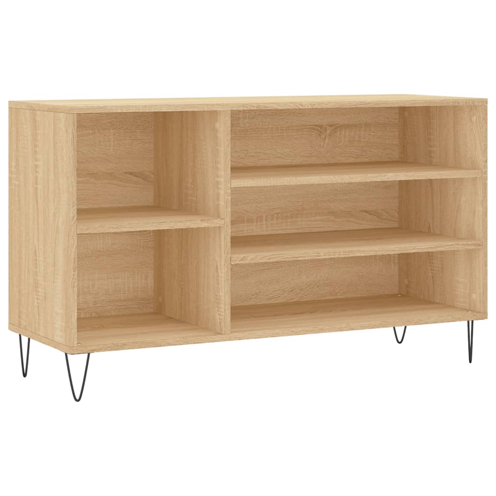 Shoe Cabinet Sonoma Oak 102x36x60 cm Engineered Wood